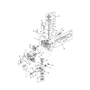Lh Transmission Diagram and Parts List for RZTSERIES  Cub Cadet Lawn Tractor